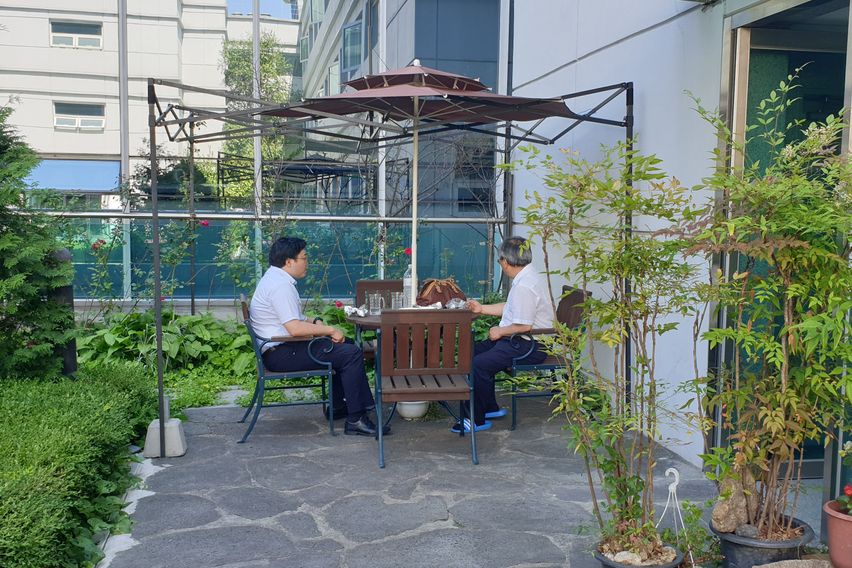 🏡판교 테라스 가든룸