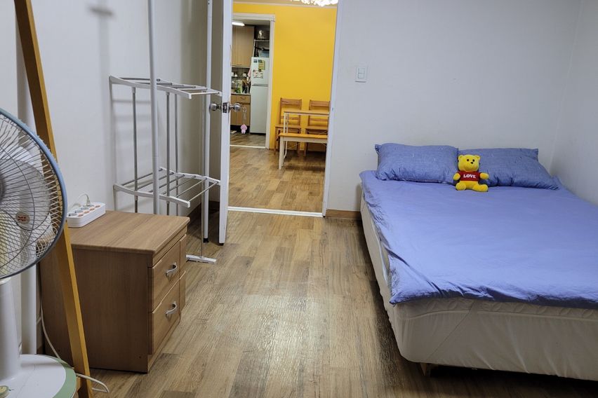 강남/원룸 더블베드룸M 0번째 이미지