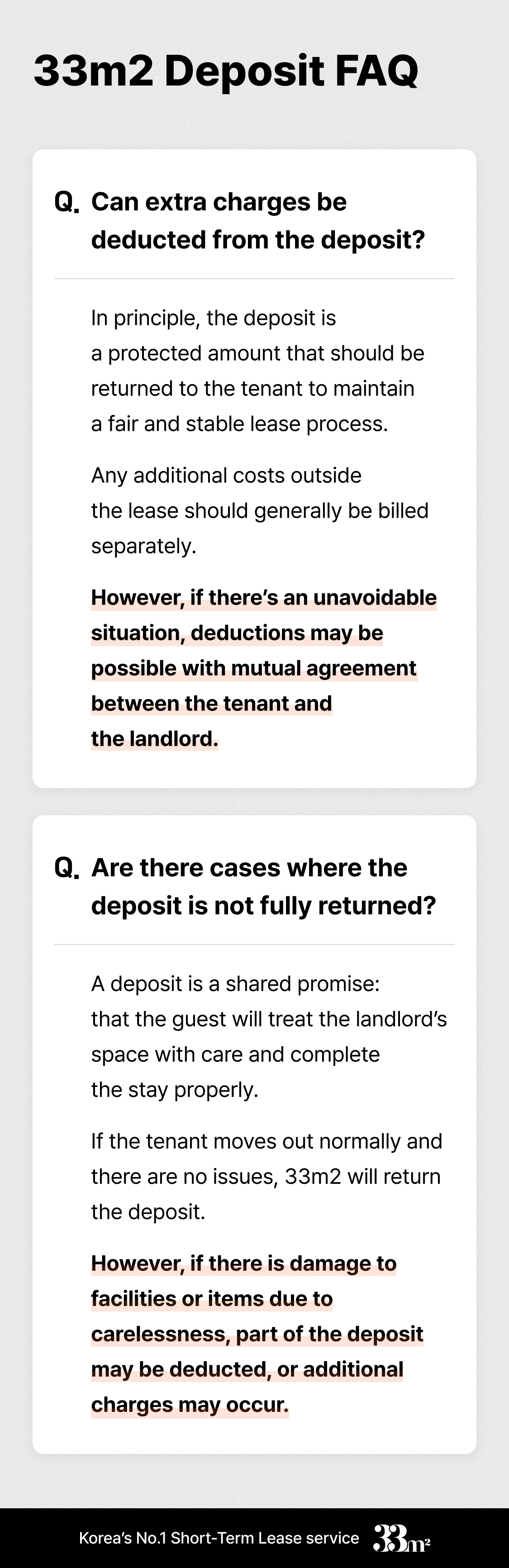 Will I Get My Deposit Back—Safely?