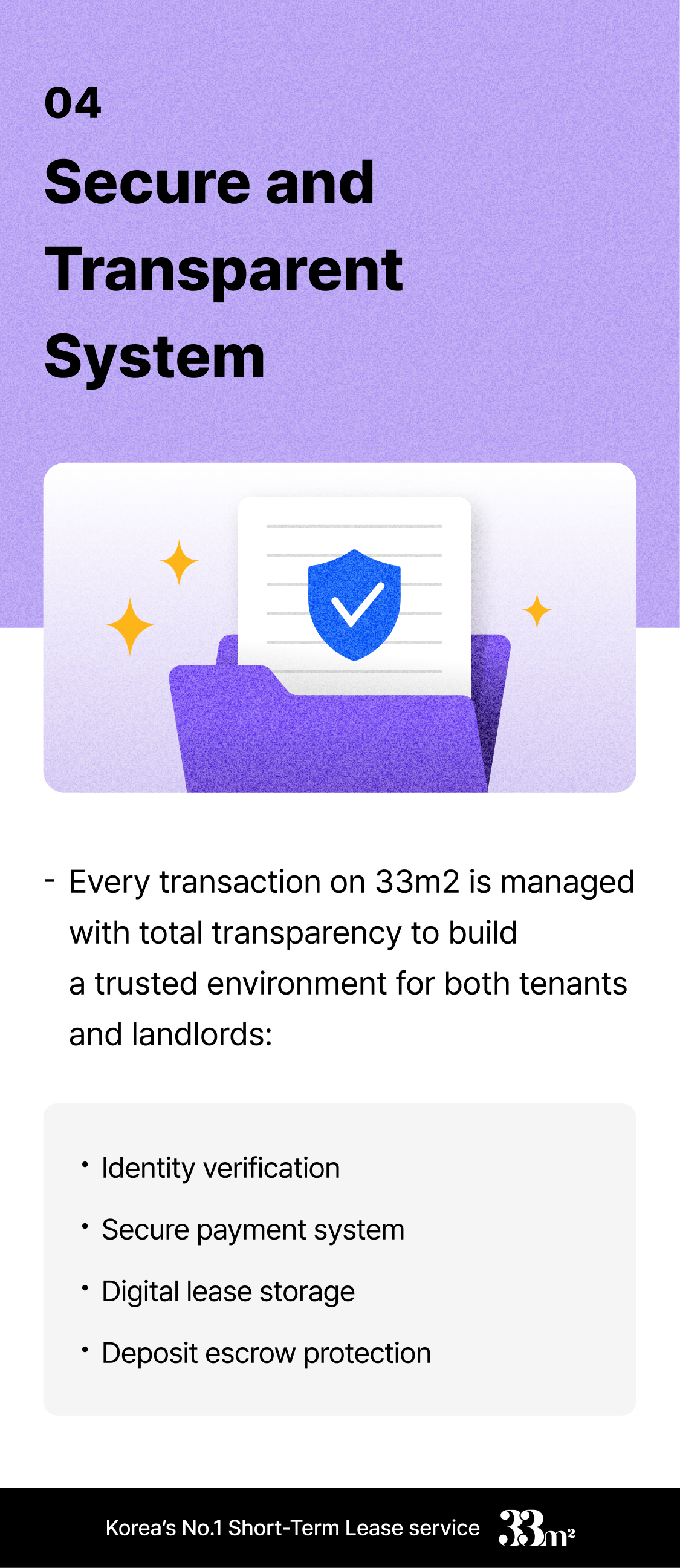 When you need home for a while in Korea, 33m2