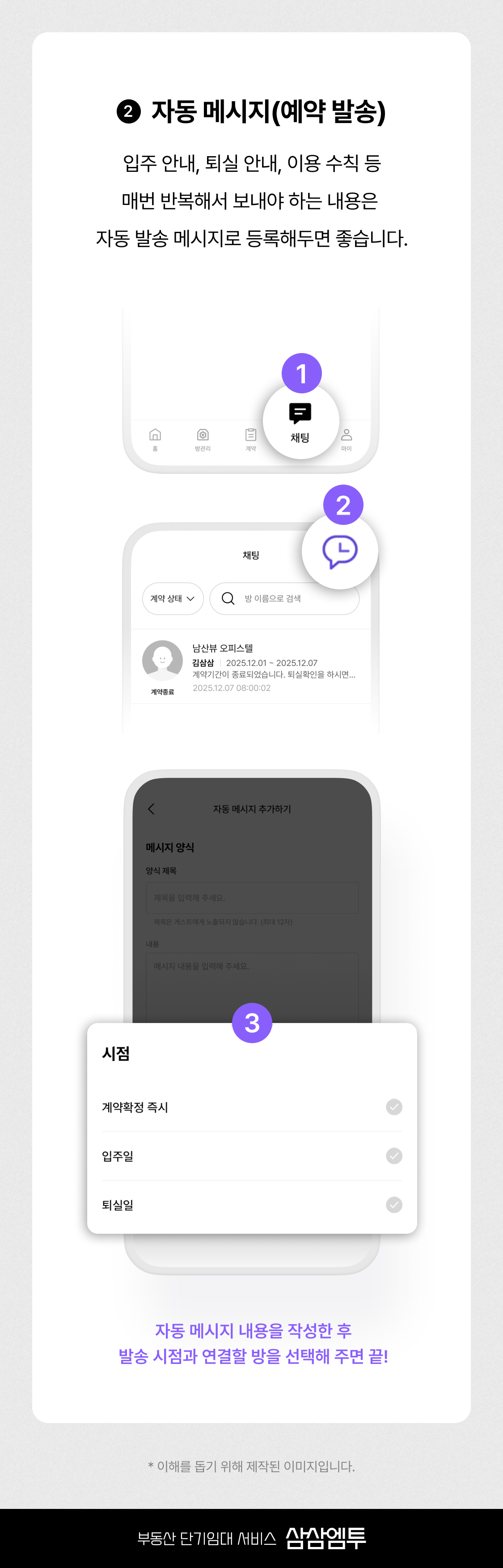 삼삼엠투 단기임대 호스트