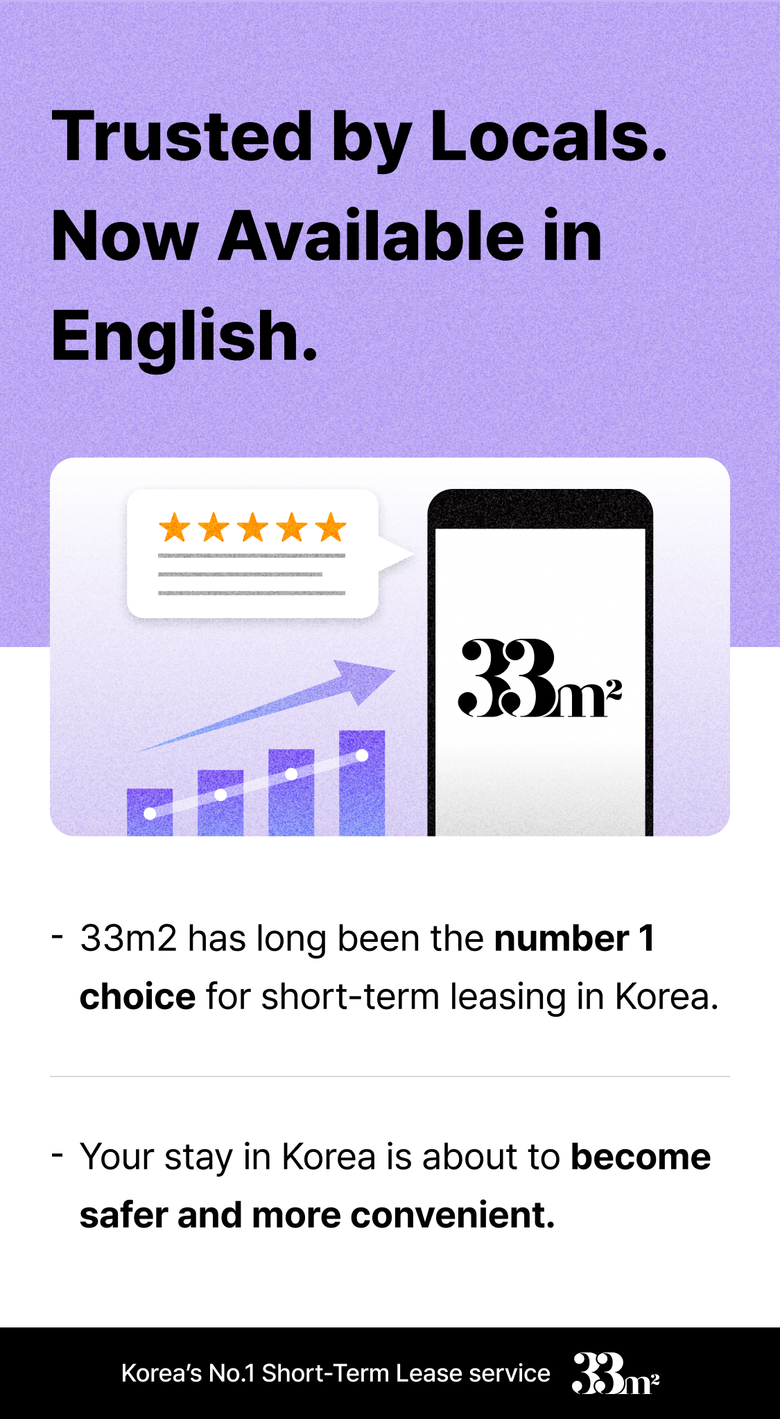 When you need home for a while in Korea, 33m2