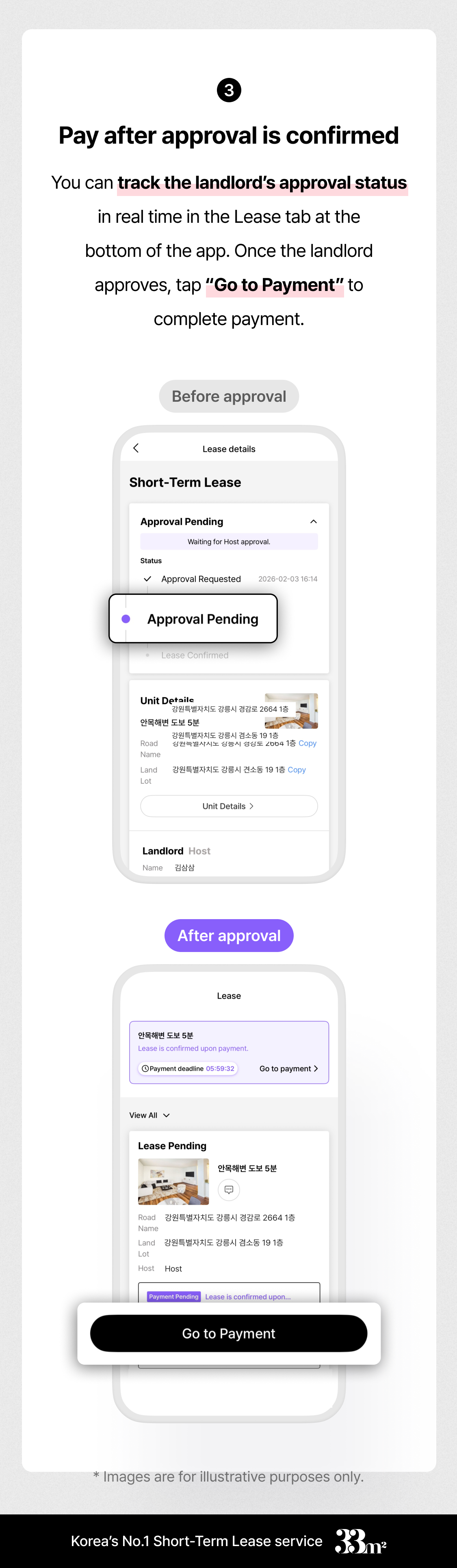 How to Request Short-Term Lease Approval on 33m2