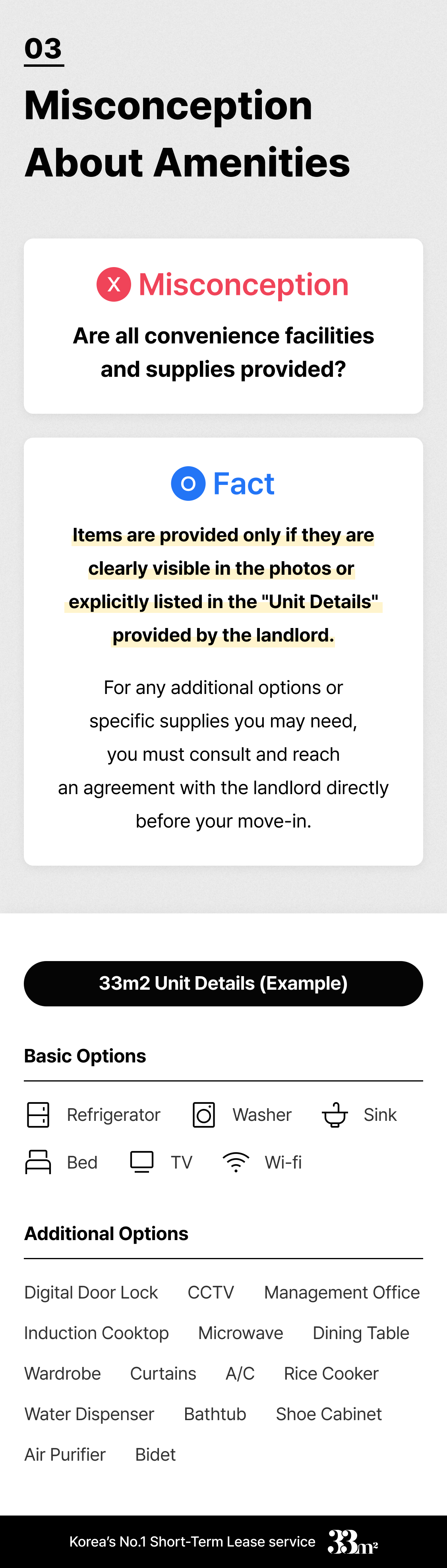 Misconceptions and Facts About Your Short-Term Lease