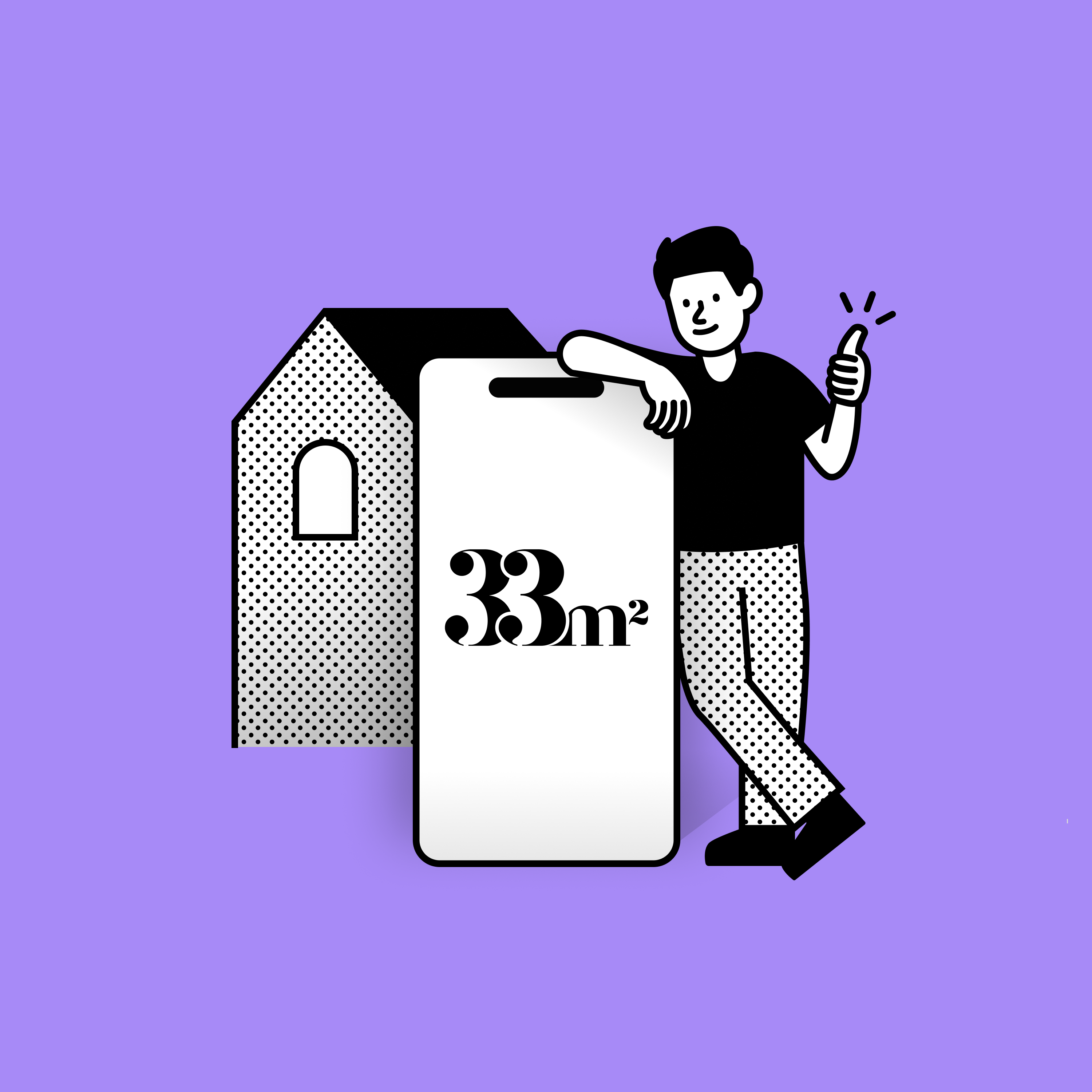 When you need home for a while in Korea, 33m2