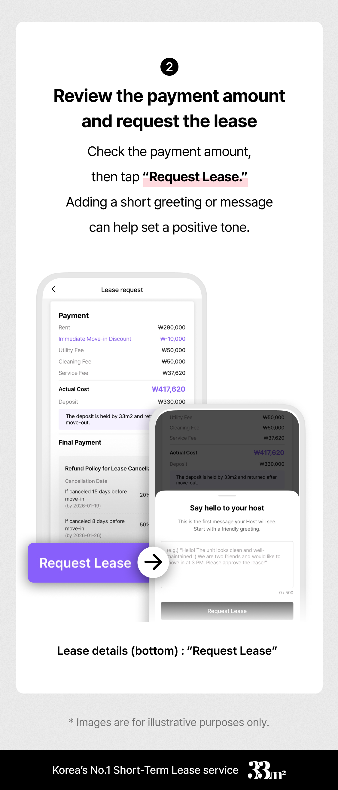 How to Request Short-Term Lease Approval on 33m2