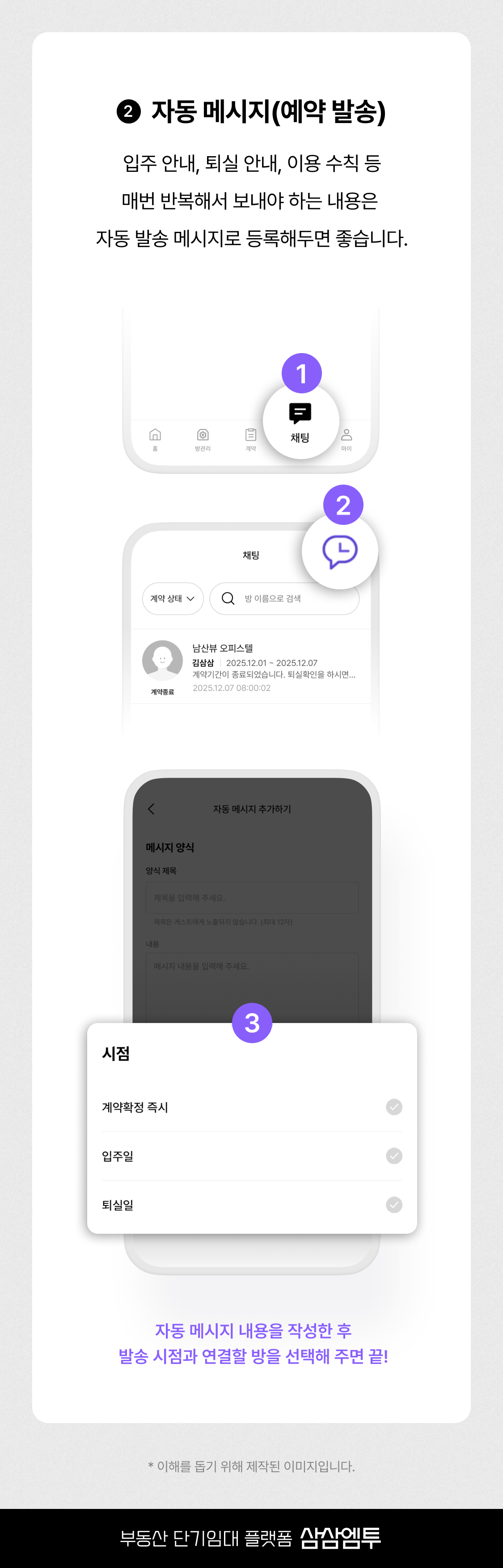 삼삼엠투 단기임대 호스트