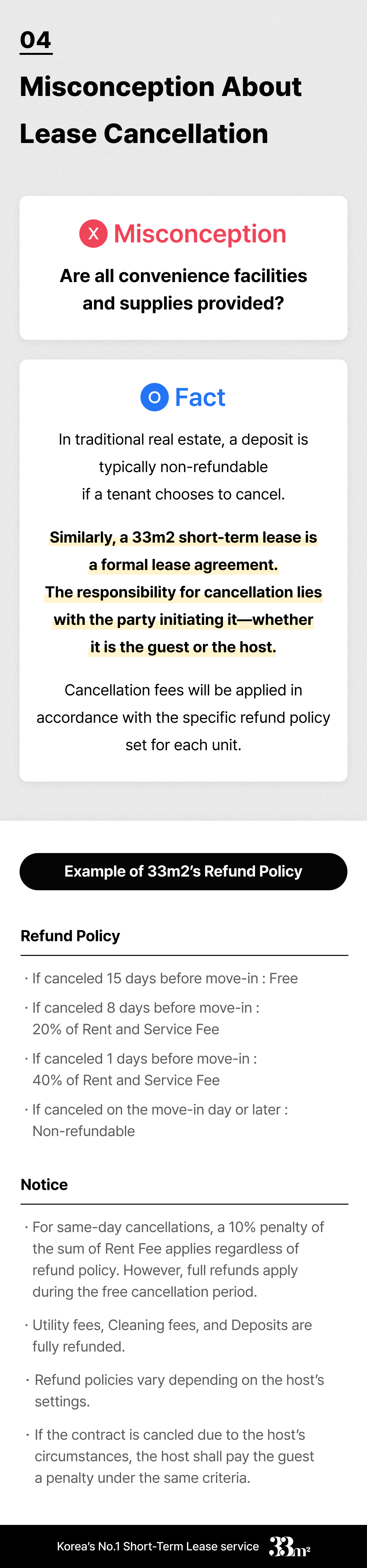 Misconceptions and Facts About Your Short-Term Lease
