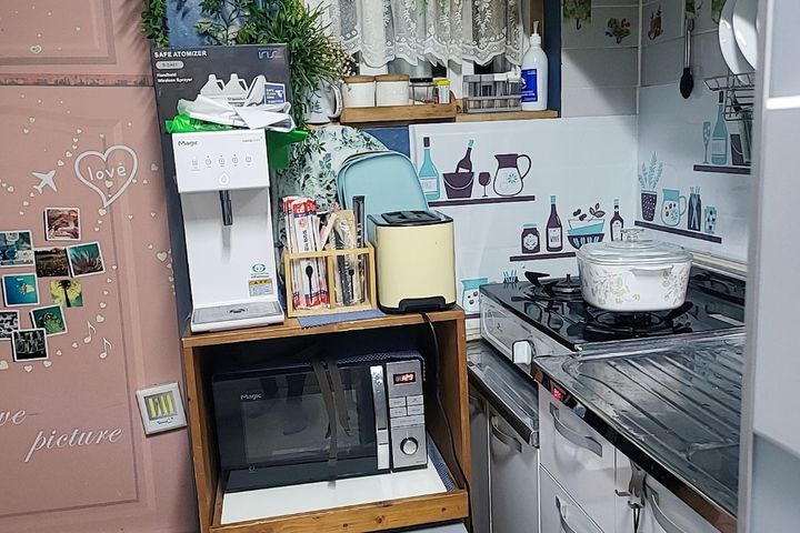 Blue Two-room apartment, available for 4-5 pe 6th image