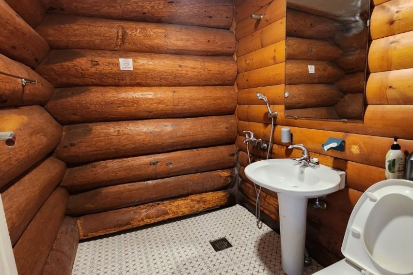 통나무복층 반려견동반