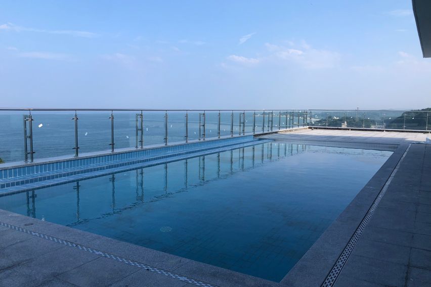 인구해변위치 누워서바다