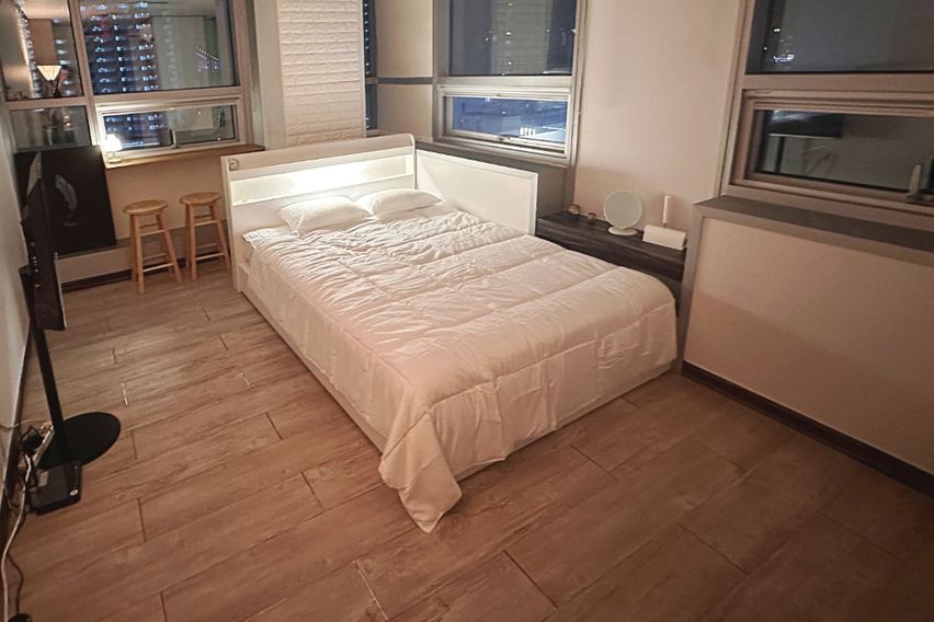 광안리 해수욕장 바로앞