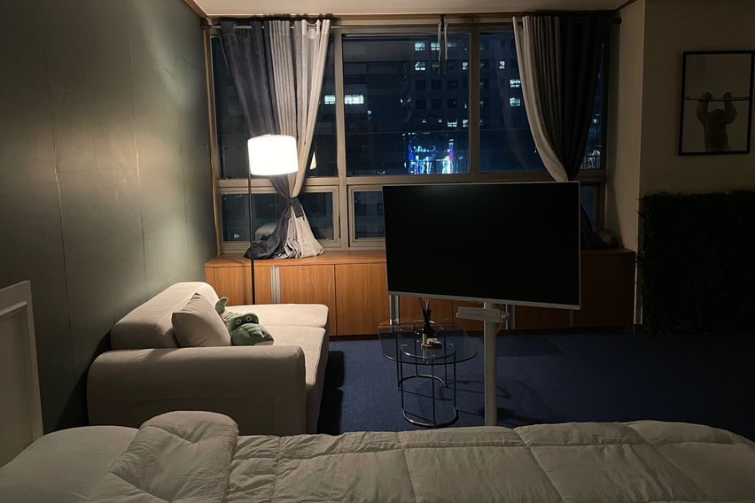 평촌 한림대 숲속의아침