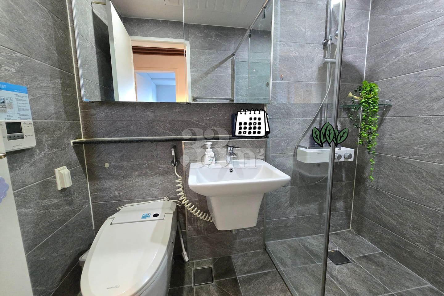 5 minutes from Line 7 station; 3 bedrooms, 2  19th image