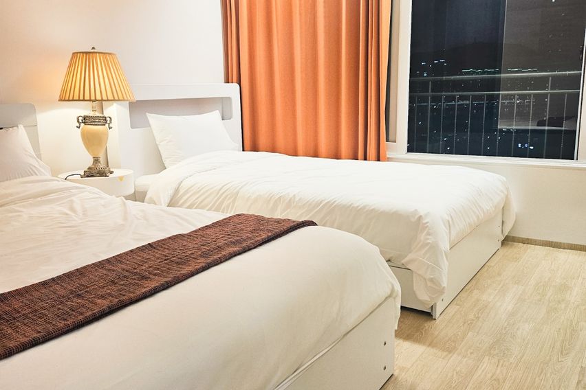 해운대해변과요트경기장뷰