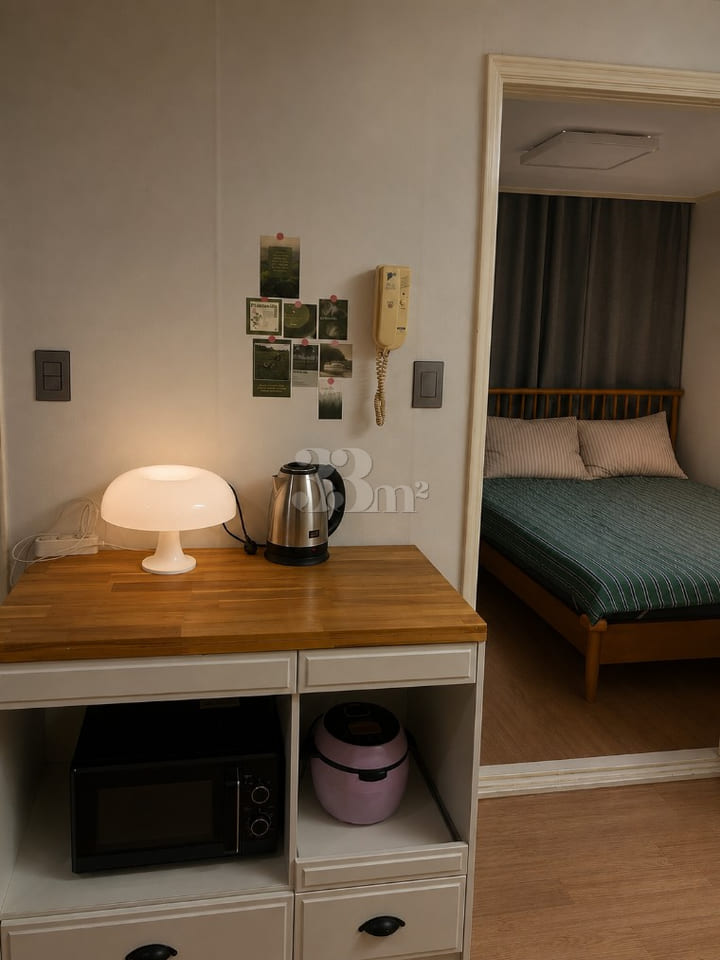 Galma-dong two-room unit – Dunsan long-term s 방 이미지
