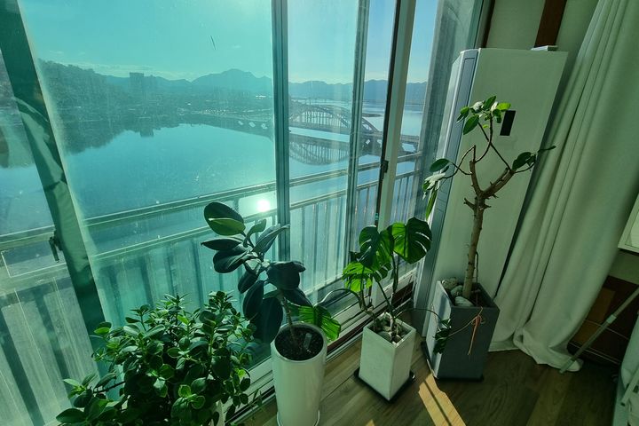 River view, living room veranda extended 2th image