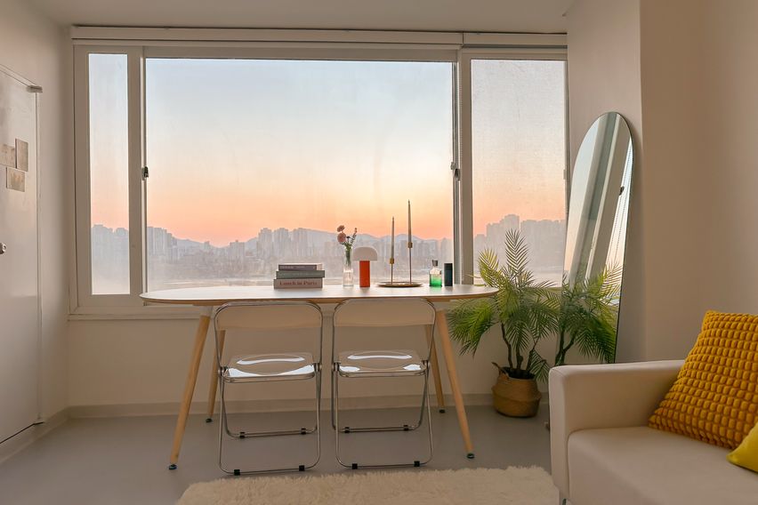 주차가능 한강뷰 통창 