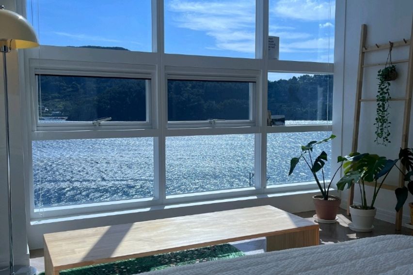 통영 바다 파노라마