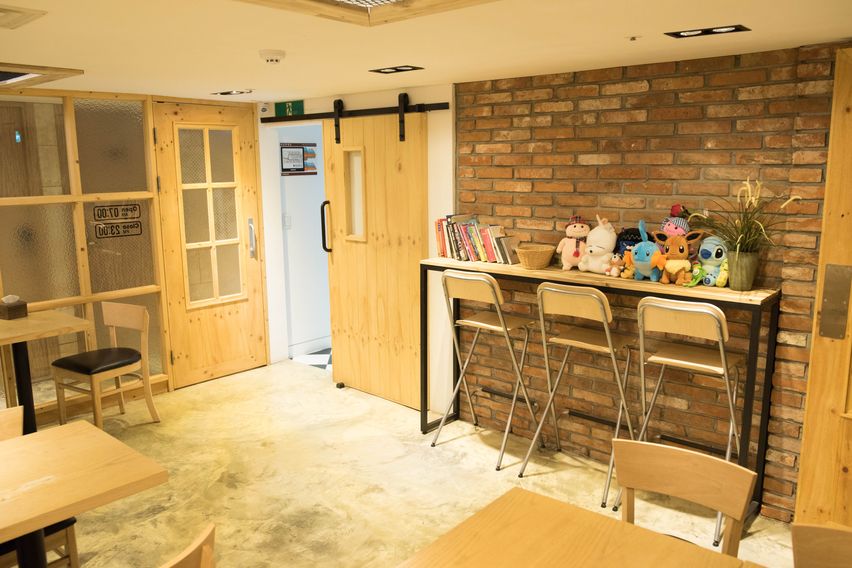 아늑한 공용욕실 방