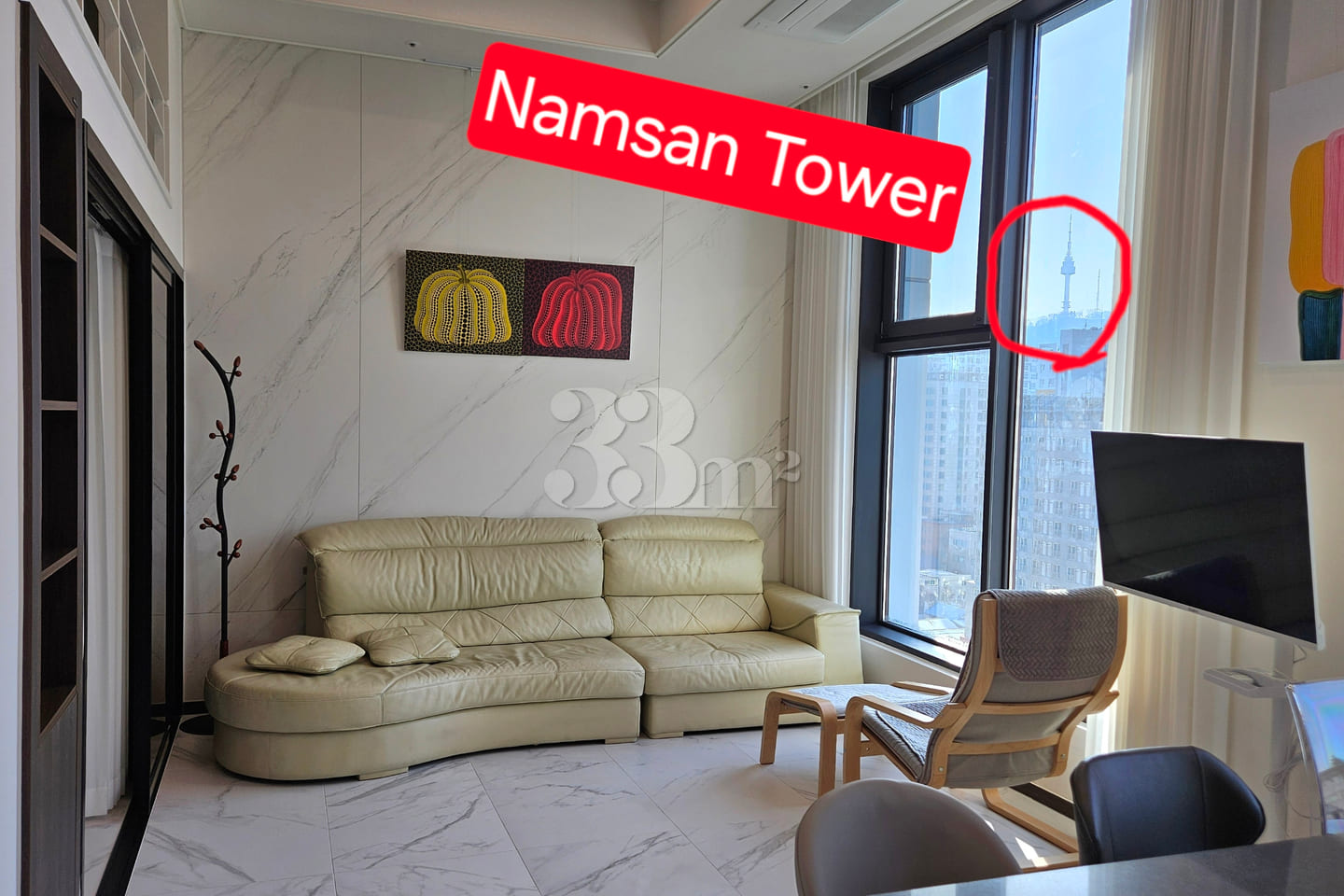 Spacious, fully furnished duplex in Euljiro 0th image