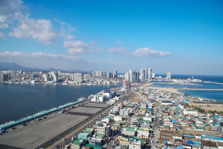 속초 오션뷰 탑층