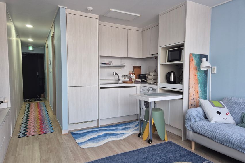 도두항의 멋진 감성숙소