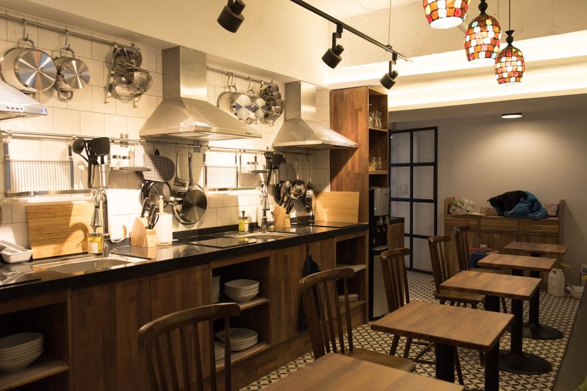 벙커형 개인욕실 방