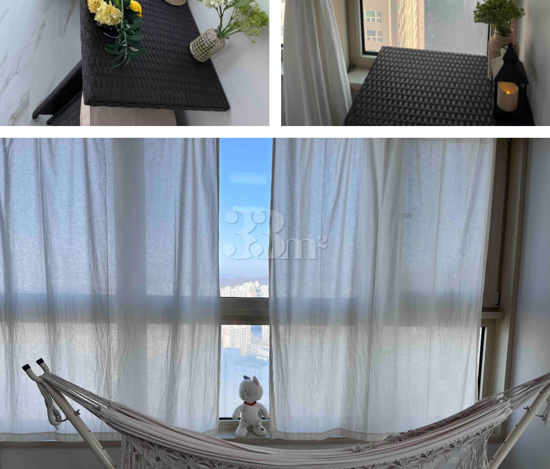 34-pyeong apartment in a large complex in the 8th image
