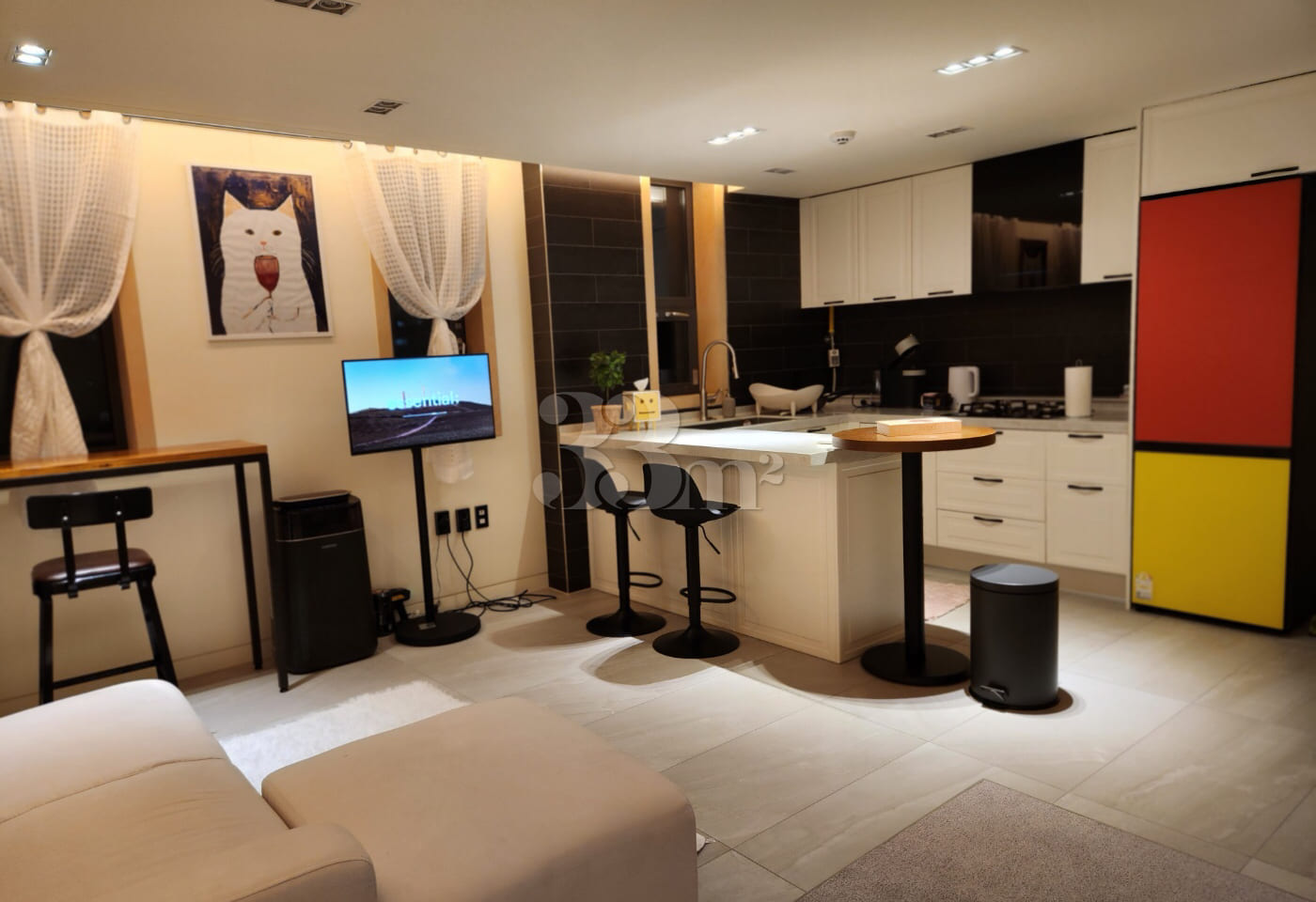 Yaksu 3-room unit with Namsan view and full f 3th image