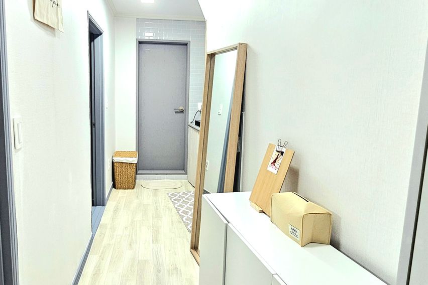 부산역6분 투룸 퀸침대