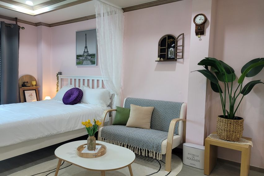 애월 풀옵션 넓은원룸 0번째 이미지