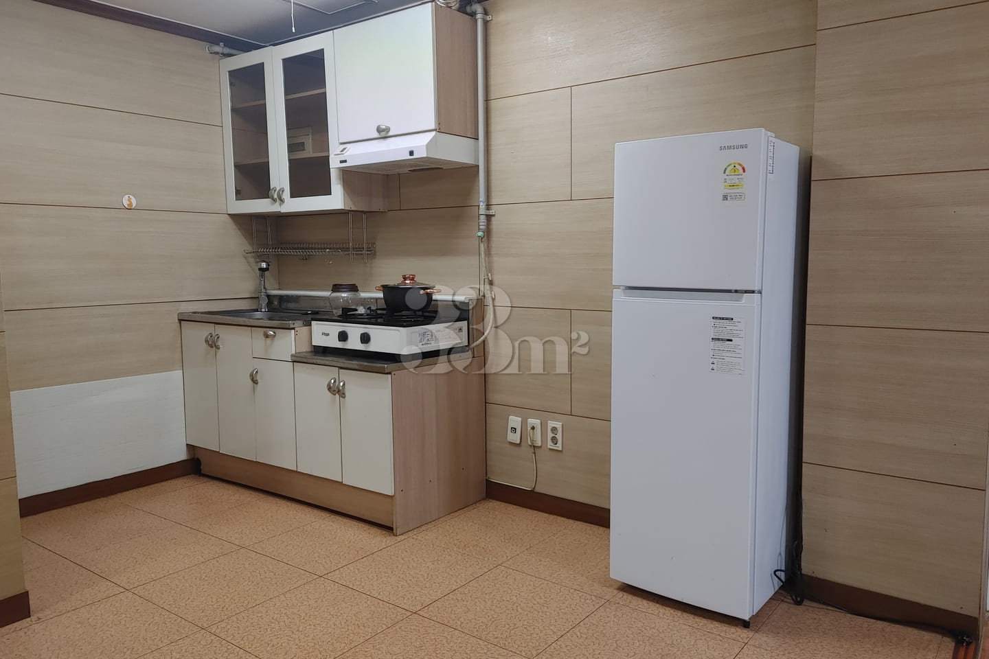 Spacious two-room apartment, 17 pyeong, for 5 2th image