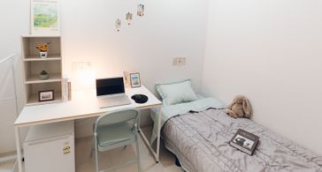 산본역 단기거주 1인실 방 이미지