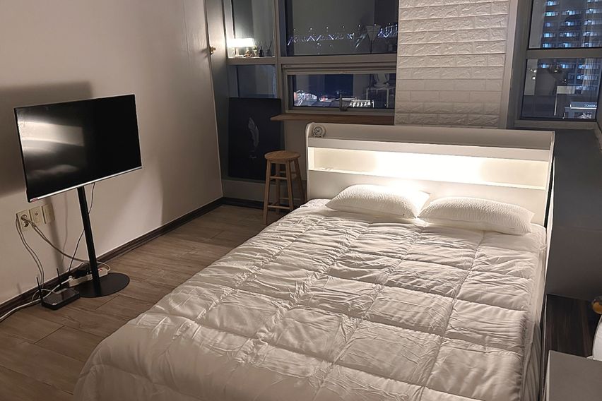 광안리 해수욕장 바로앞