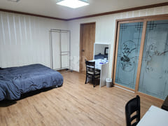 Studio apartment with separate room/balcony 1th image