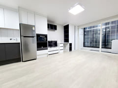 Clean, fully-furnished studio apartment 2th image