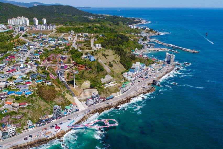 동해 오션뷰  파도소리