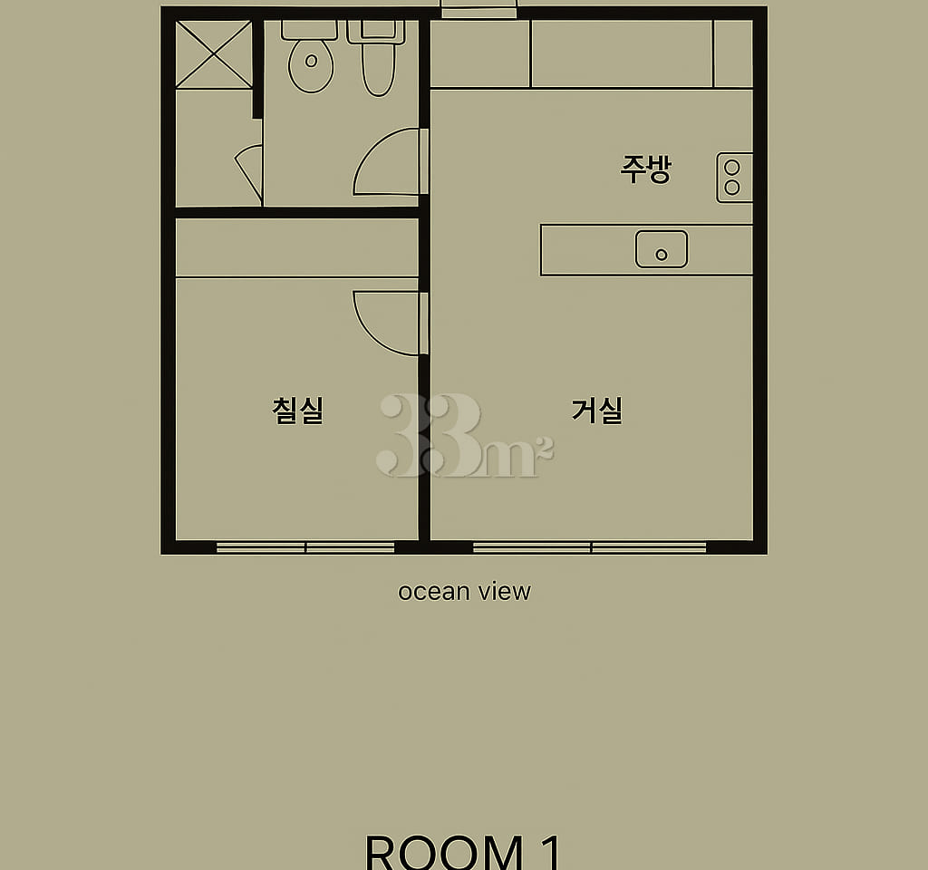 Gwangalli Beach Ocean View Room 14th image