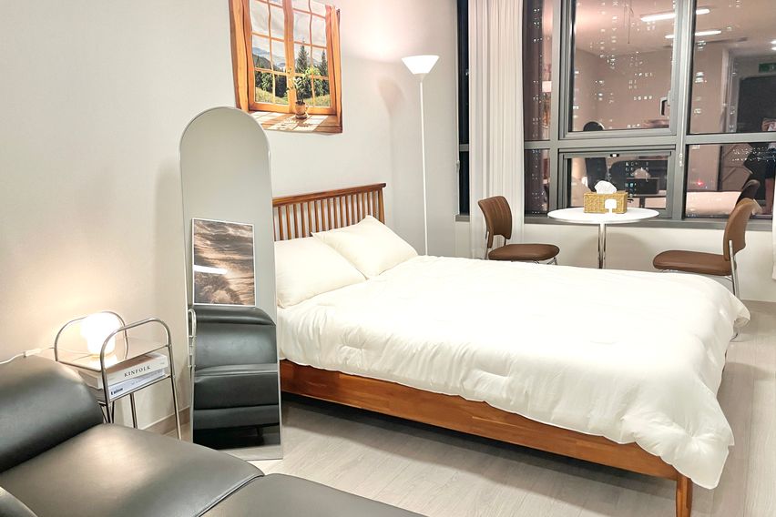 송도역세권 넓은풀옵션룸