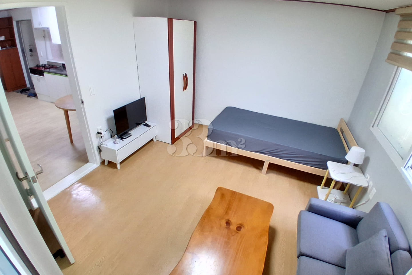 2 bedrooms, living room, Seongseo, 102 0th image