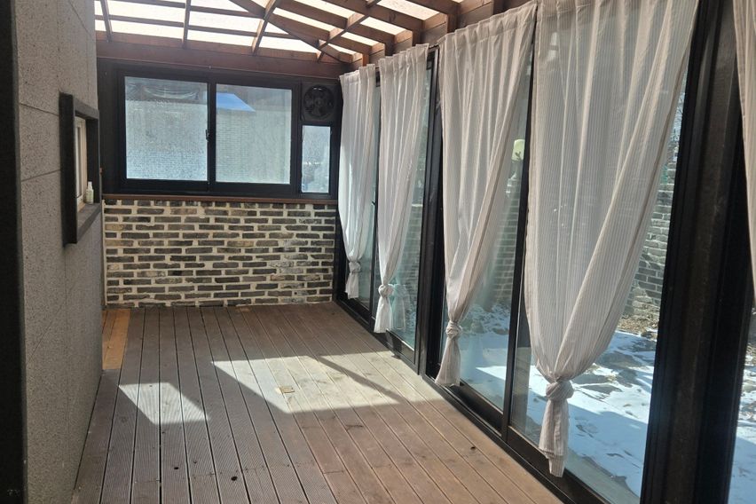 정원이 있는3층단독집