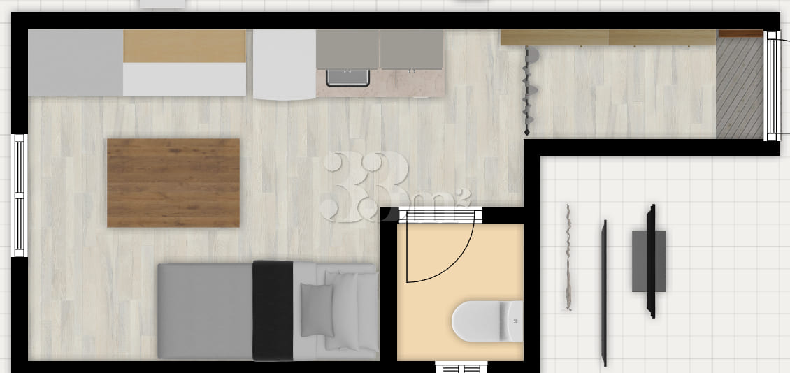 5 minutes from Sadang Station, large room, ne 2th image