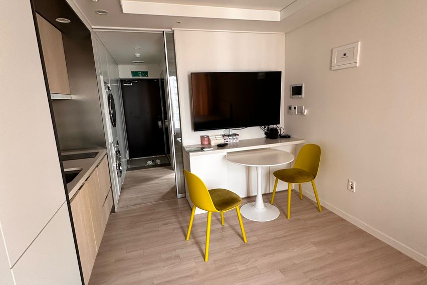 광안리 해수욕장 바로앞