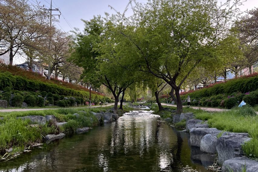 조용한 산책, 힐링의