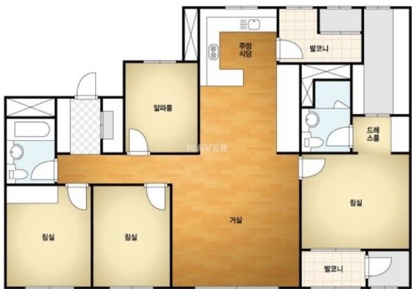 신축/방4개/34평 16번째 이미지