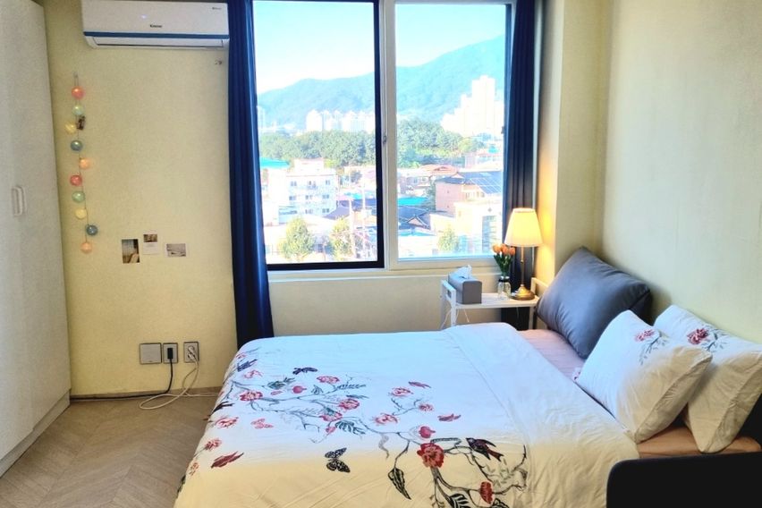 시내 깨끗하고 큰 원룸