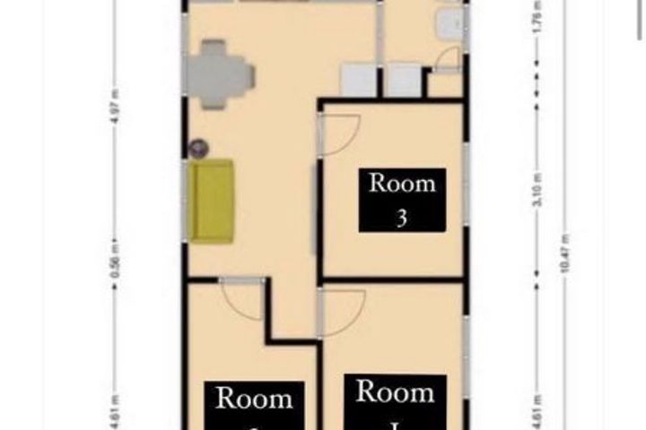 Three-room apartment in Cheongnyangni 1th image