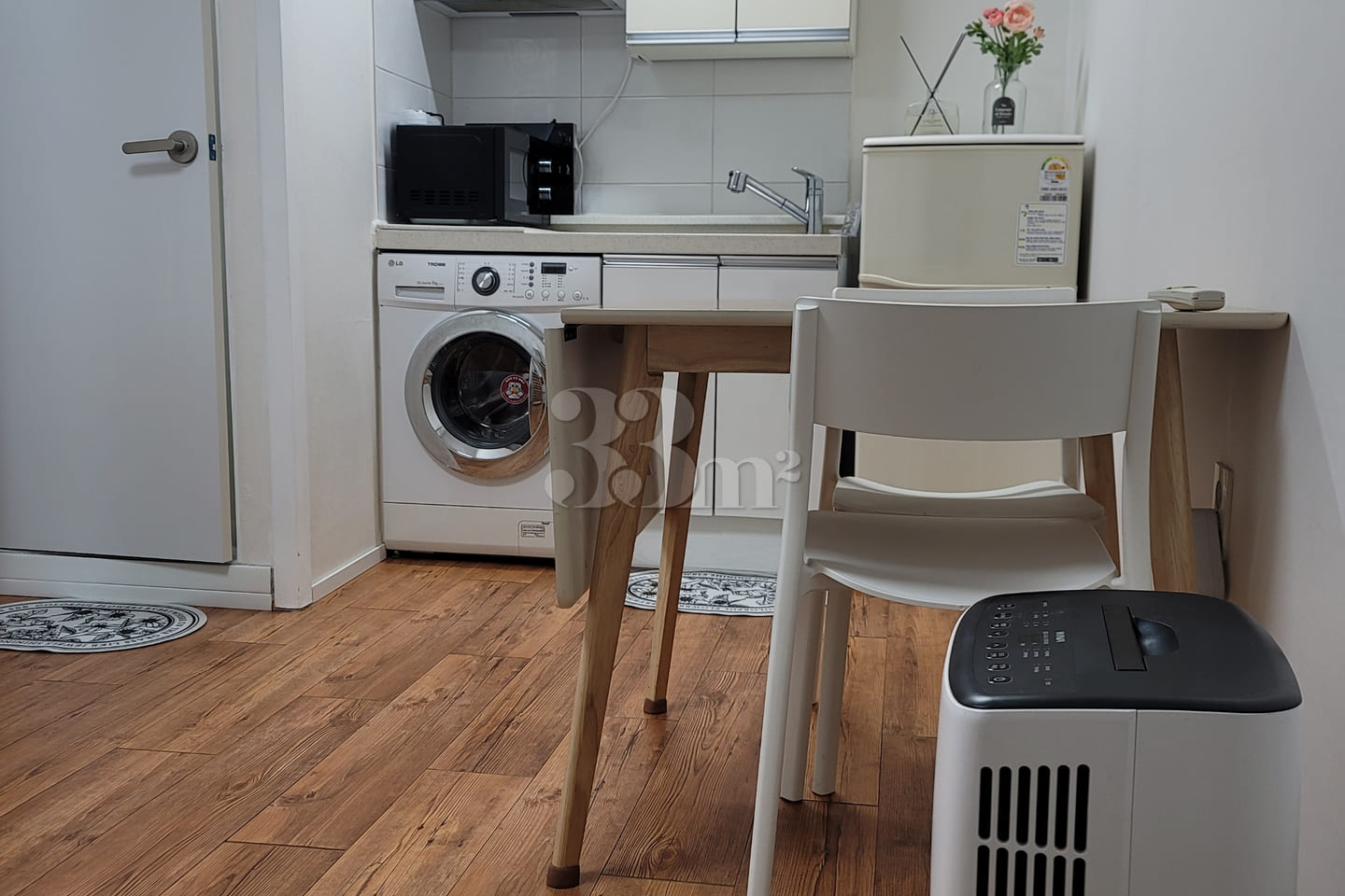 One-room apartment near Myeonmok Station, 3-m 2th image