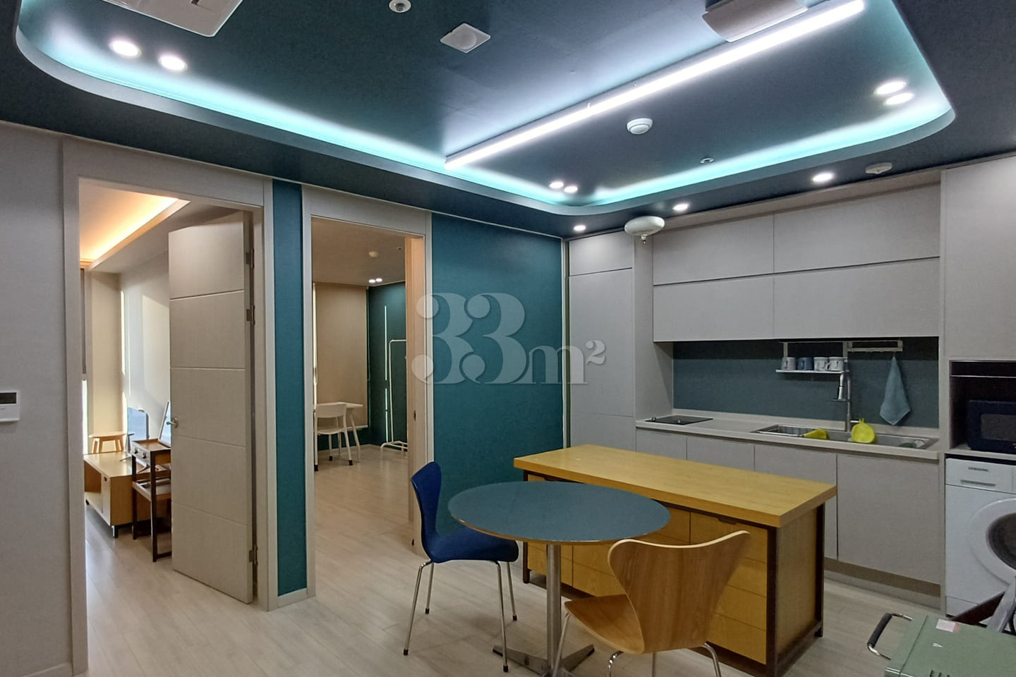 1 minute from Dongdaegu Station: 2-room unit 1th image
